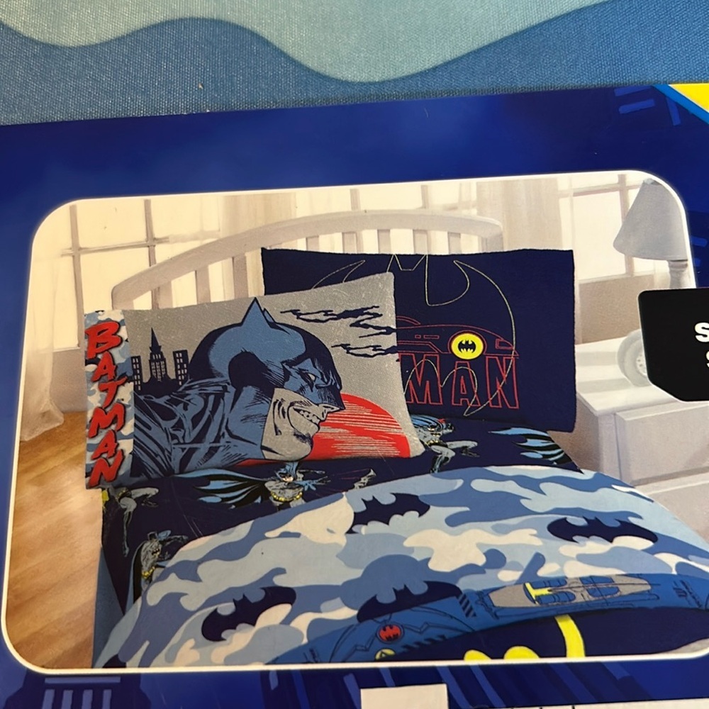 BATMAN twin sheets Set - Picture 2 of 2